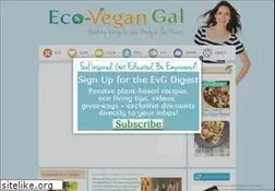 Sites similar to ecovegangal.com