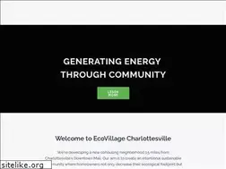 Sites similar to ecovillagecharlottesville.org