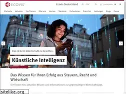 Sites similar to ecovis.de
