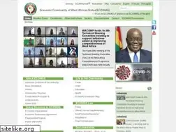 Sites similar to ecowas.int