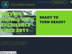 Sites similar to ecowashhawaii.com