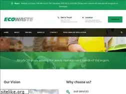 Sites similar to ecowaste.com
