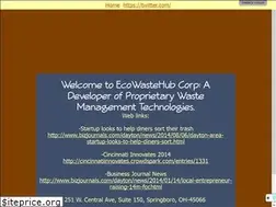 Sites similar to ecowastehub.com