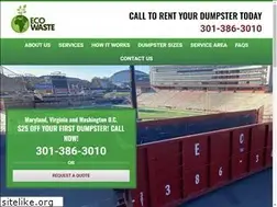 Sites similar to ecowastellc.com
