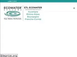 Sites similar to ecowater.fr
