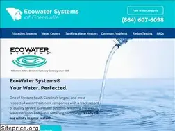 Sites similar to ecowaterofgreenville.com