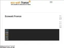 Sites similar to ecowattfrance.net