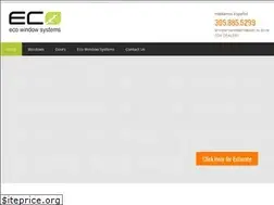 Sites similar to ecowindowsystem.net