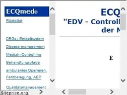 Sites similar to ecqmed.de