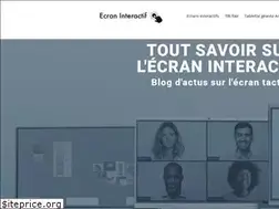 Sites similar to ecran-interactif.com