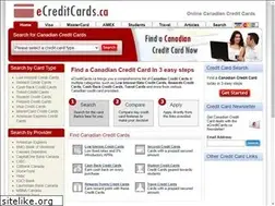 Sites similar to ecreditcards.ca