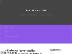 Sites similar to ecrire-en-ligne.net