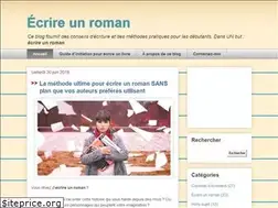 Sites similar to ecrire-un-roman.org
