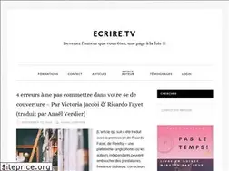 Sites similar to ecrire.tv