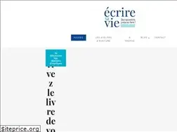 Sites similar to ecriresavie.fr