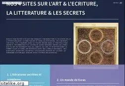 Sites similar to ecriture-art.com