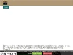 Sites similar to ecrivonsunlivre.com