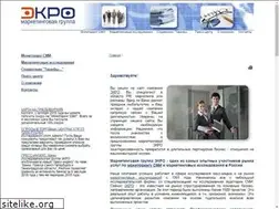 Sites similar to ecro.ru
