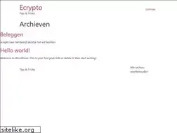 Sites similar to ecrypto.nl