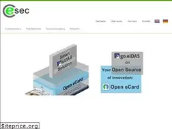 Sites similar to ecsec.de