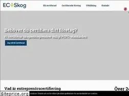 Sites similar to ecskog.se