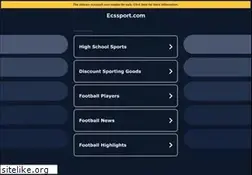 Sites similar to ecssport.com