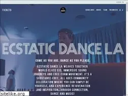 Sites similar to ecstaticdancela.com