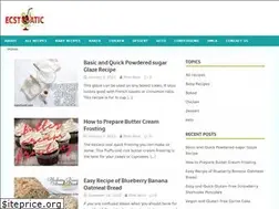 Sites similar to ecstaticfood.com