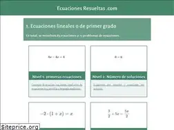 Sites similar to ecuacionesresueltas.com