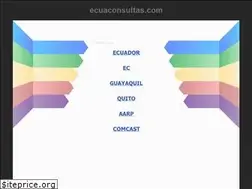 Sites similar to ecuaconsultas.com