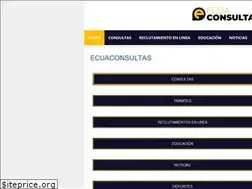Sites similar to ecuaconsultas.ec