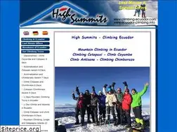 Sites similar to ecuador-climbing.info
