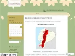 Sites similar to ecuador1b311.wordpress.com