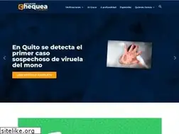 Sites similar to ecuadorchequea.com