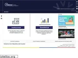 Sites similar to ecuadorencifras.gob.ec