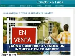 Sites similar to ecuadorenlinea.org