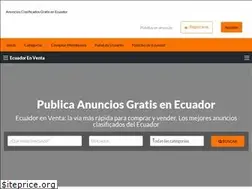 Sites similar to ecuadorenventa.net