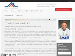 Sites similar to ecuadorhomesandland.com