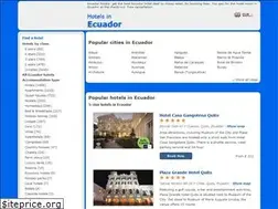 Sites similar to ecuadorhotel24.com