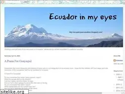 Sites similar to ecuadorjoannansilmin.blogspot.com