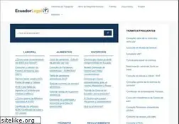 Sites similar to ecuadorlegalonline.com
