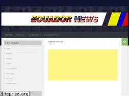 Sites similar to ecuadornews.com.ec