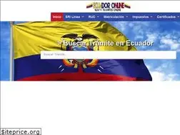 Sites similar to ecuadoronline.org