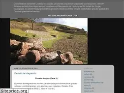Sites similar to ecuadorprehispanico.blogspot.com