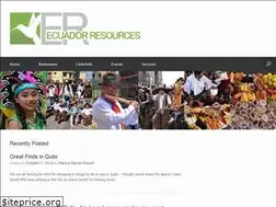 Sites similar to ecuadorresources.com