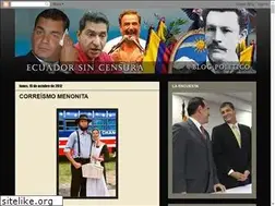 Sites similar to ecuadorsincensura.blogspot.com