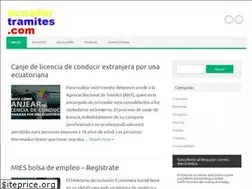 Sites similar to ecuadortramites.com