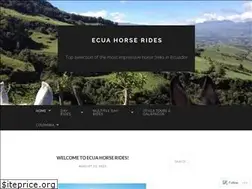Sites similar to ecuahorserides.com