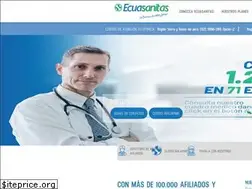 Sites similar to ecuasanitas.com