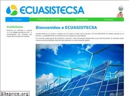Sites similar to ecuasistecsa.com